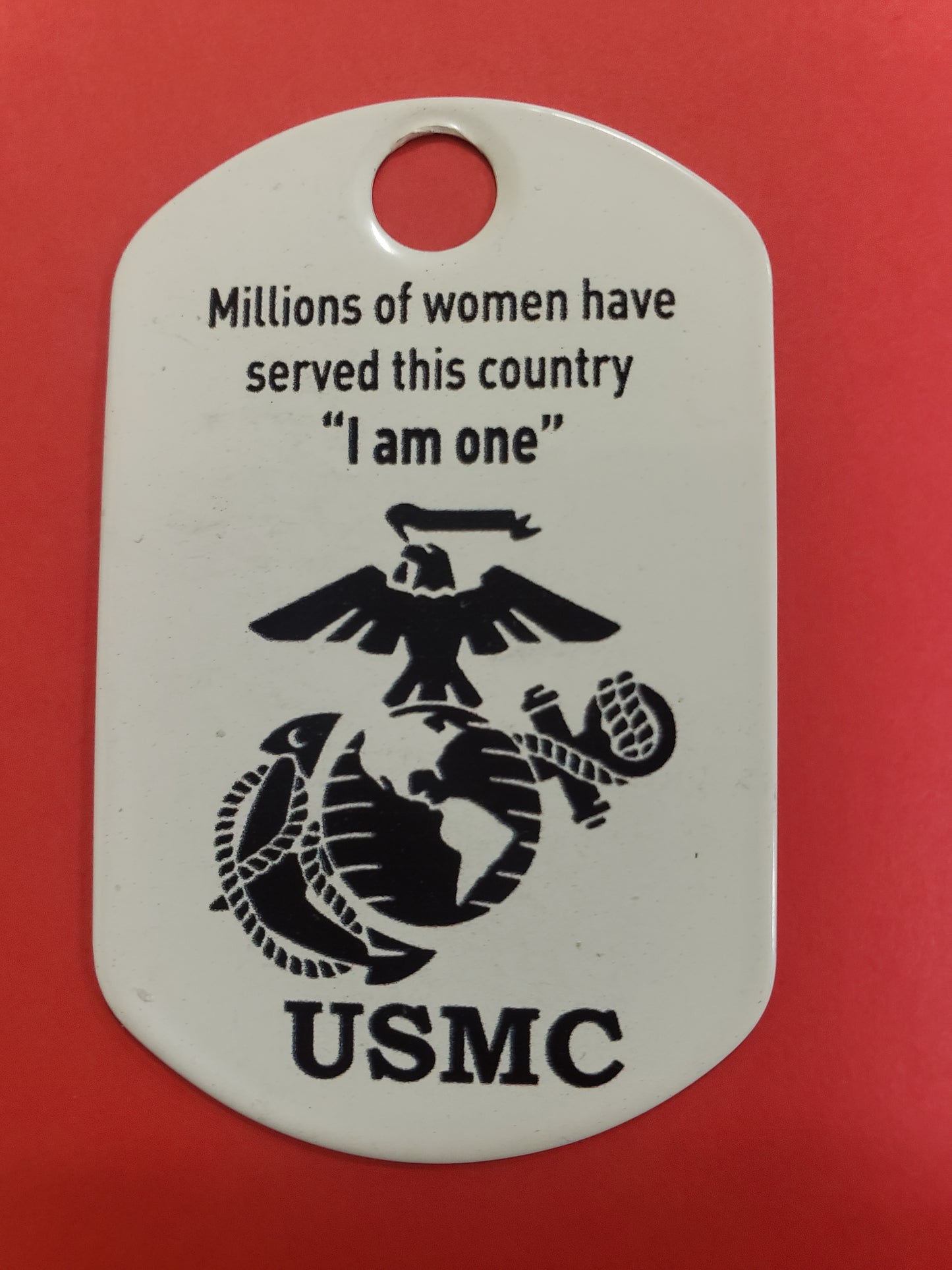 Service Branch "Battle Cry" Dog Tags