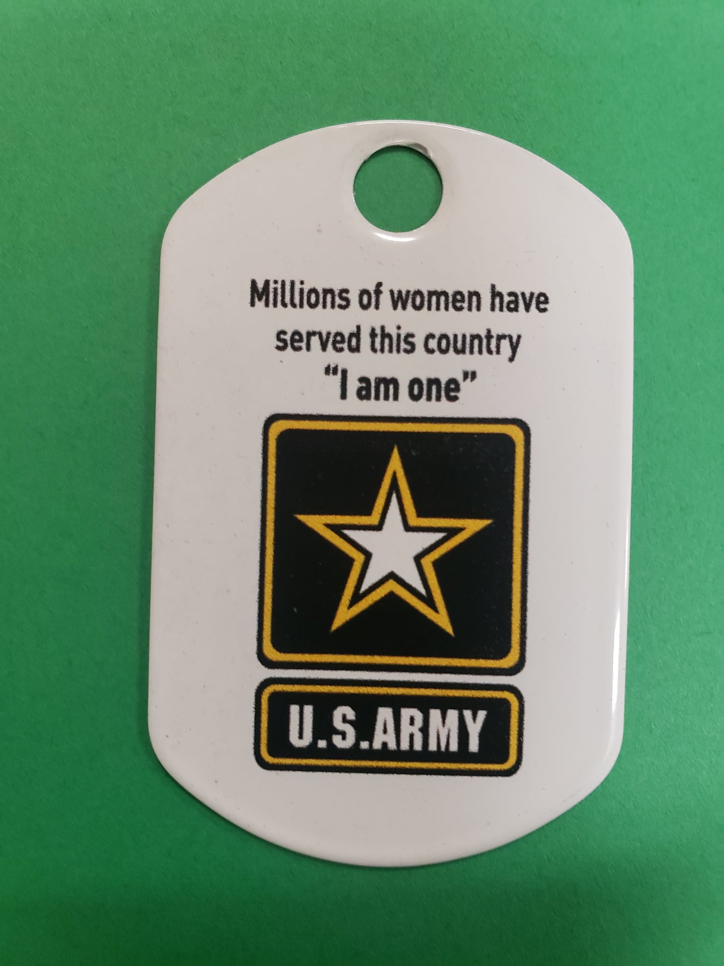 Service Branch "Battle Cry" Dog Tags